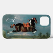 Het fokkonogram van het Piebald Horse "Ceheld" Case-Mate iPhone Case (Achterkant (horizontaal))