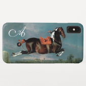 Het fokkonogram van het Piebald Horse "Ceheld" Case-Mate iPhone Case (Achterkant (horizontaal))