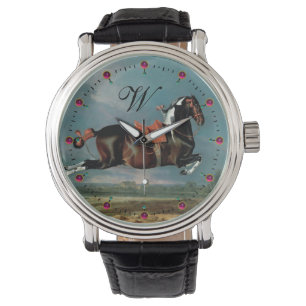 Het fokkonogram van het Piebald Horse "Ceheld" Horloge