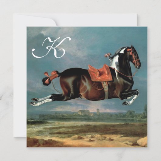 Het fokkonogram van het Piebald Horse "Ceheld" Kaart (Voorkant)