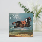 Het fokkonogram van het Piebald Horse "Ceheld" Kaart (Staand voorkant)
