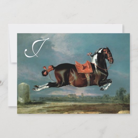 Het fokkonogram van het Piebald Horse "Ceheld" Kaart (Voorkant)