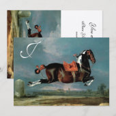 Het fokkonogram van het Piebald Horse "Ceheld" Kaart (Voorkant / Achterkant)