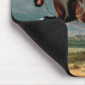 Het fokkonogram van het Piebald Horse "Ceheld" Muismat (Hoek)