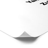 Het fonetische alfabet poster (Hoek)