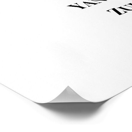 Het fonetische alfabet poster (Hoek)