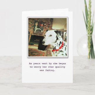 Het fonkelen Verjaardag Kaart