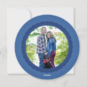 Het fonkelen Vrede ter wereld Feestdagenkaart (Achterkant)