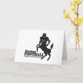 Het Football Champ van de fantasie Kaart (Gele Bloem)