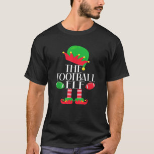 Het Football Elf kerstparty Pajama kostuum T-shirt