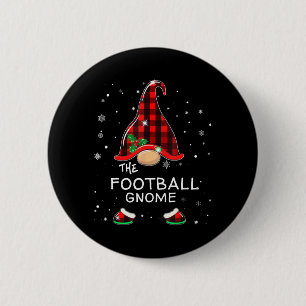 Het Football krijgt een kerstfeest voor de familie Ronde Button 5,7 Cm