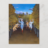 Het Football speelt | Henri Rousseau | Briefkaart (Voorkant)