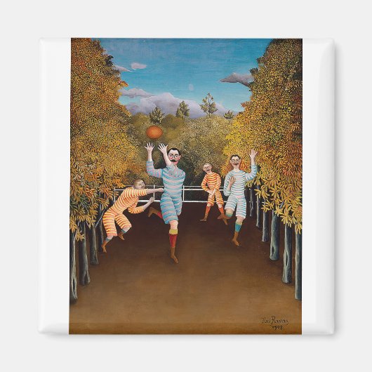 Het Football speelt Magneet (Voorkant)