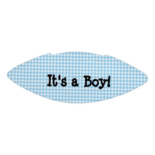 Het Football van de Jongen Blue Baby Gender Announ (Paneel)