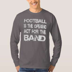Het Football van de stemband is de openingswet T-shirt