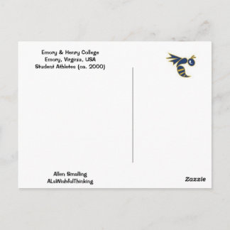 Het Football van de universiteit!! Briefkaart