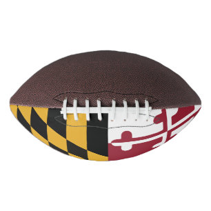 Het football van de Vlag van Maryland