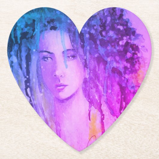 Het Forest Paper Onderzetter (Voorkant)