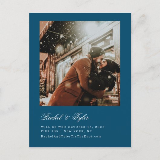 Het formele Verloving van de Titel sparen het Brie Briefkaart (Voorkant)