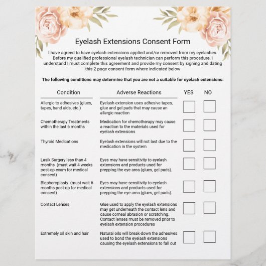 Het formulier Vrijgave van aansprakelijkheid voor  Flyer (Voorkant)