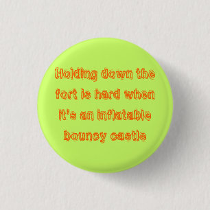 Het fort onderdrukken ronde button 3,2 cm