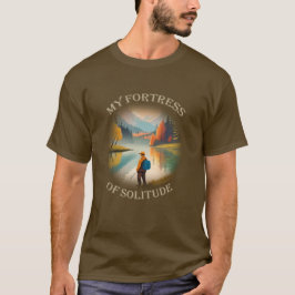 Het fort van de eenzaamheid Gevist T-shirt