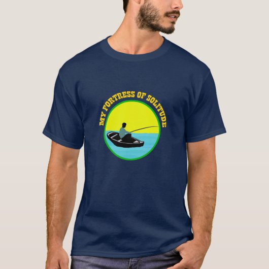 Het fort van de eenzaamheid Vist T-shirt (Voorkant)