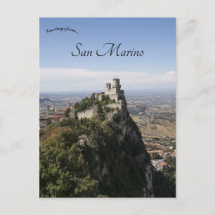 Het fort van Guaita San Marino Briefkaart