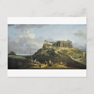 Het fort van Konigstein door Bernardo Bellotto Briefkaart
