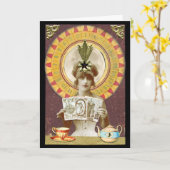 Het Fortuin van de verjaardag Kaart (Gele Bloem)