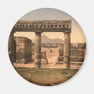 Het Forum, Pompeï, Campanië, Italië Magneet