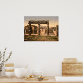 Het Forum, Pompeï, Campanië, Italië Poster (Keuken)