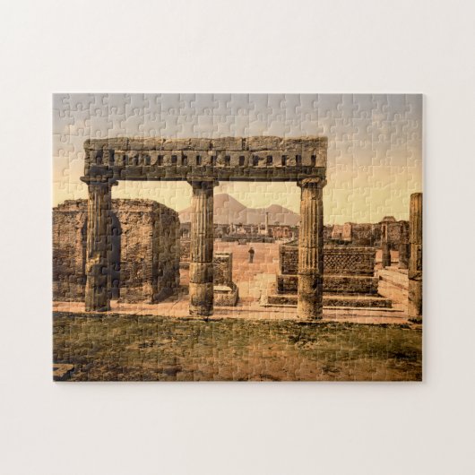 Het Forum Pompeii Italië Legpuzzel (Horizontaal)