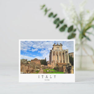 het Forum Romanum, Rome, Italië Briefkaart
