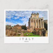 het Forum Romanum, Rome, Italië Briefkaart (Voorkant)