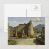Het Forum van Pompeii Briefkaart (Voorkant / Achterkant)