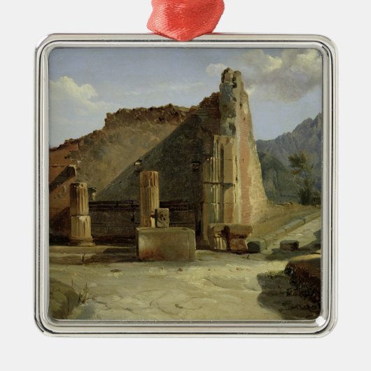 Het Forum van Pompeii Metalen Ornament (Voorkant)