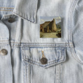 Het Forum van Pompeii Vierkante Button 5,1 Cm (In situ)