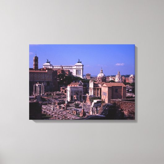 Het Forum van Rome Canvas Afdruk (Voorkant)