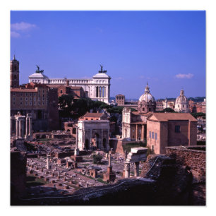 Het Forum van Rome Foto Afdruk