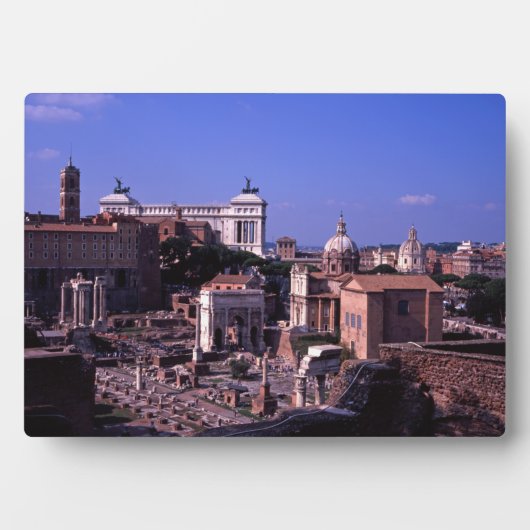 Het Forum van Rome Fotoplaat (voorkant)