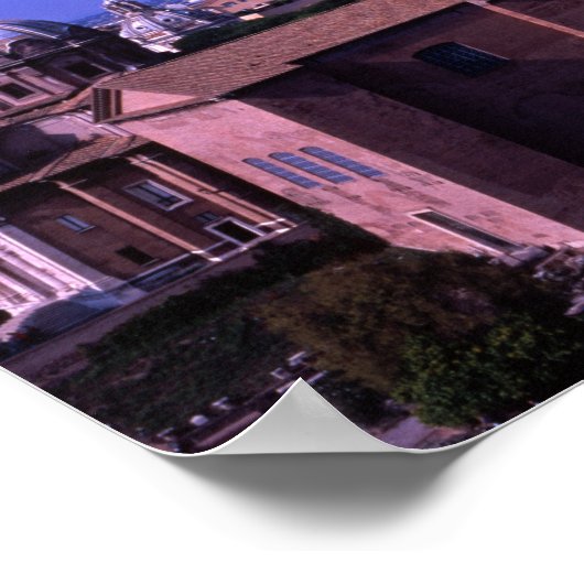 Het Forum van Rome Poster (Hoek)