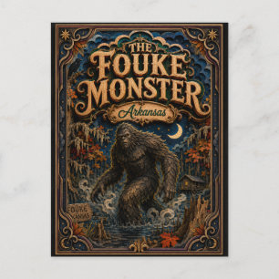 Het Fouke Monster Arkansas Popcut Legenden Briefkaart