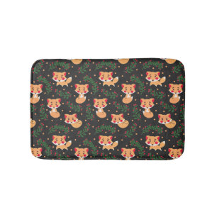 Het fox-patroon badmat