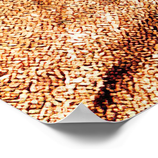 Het fragiele gebulder poster (Hoek)