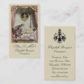 Het Franse Bed ~ Visitekaartje (Voorkant / Achterkant)