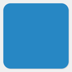 Het Franse Blauwe Gewaagde Coördineren van de Vierkante Sticker