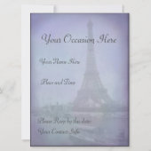 Het Franse Briefkaart van de Paris World (Achterkant)