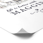 Het Franse Bulldog-leven is beter met de aangepast Poster (Hoek)