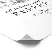 Het Franse Bulldog-leven is beter met de aangepast Poster (Hoek)